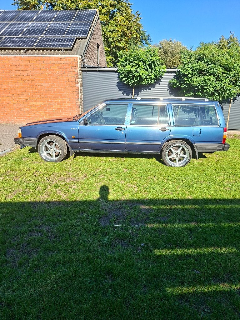 Volvo 740, Auto's, Blauw, 5 deurs, Particulier, Blauw