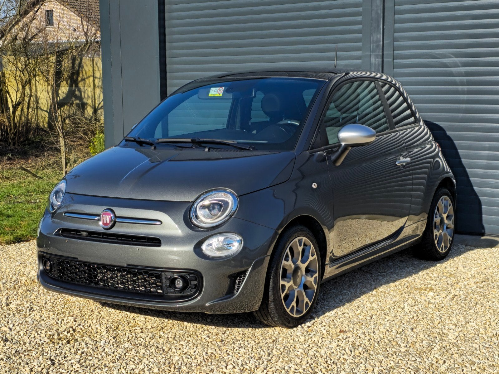 Fiat 500s hybrid bj2021 met 14xxxkm 12m garantie, Auto's, Fiat, Euro 6, Navigatiesysteem, Te koop, Hybride Elektrisch/Benzine