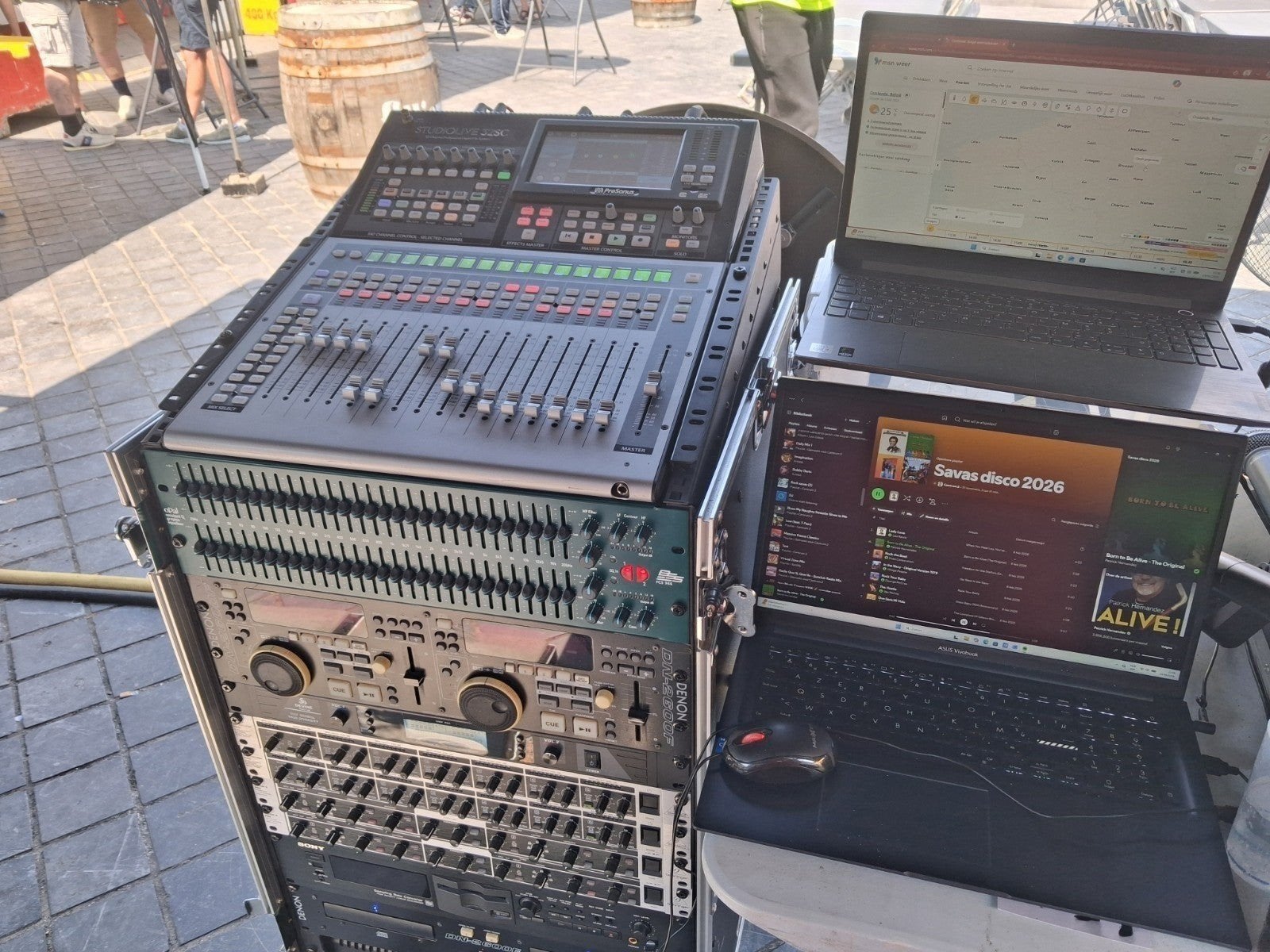 presonus digitale tafel., Muziek en Instrumenten, Ophalen, Zo goed als nieuw, 20 kanalen of meer, Microfooningang