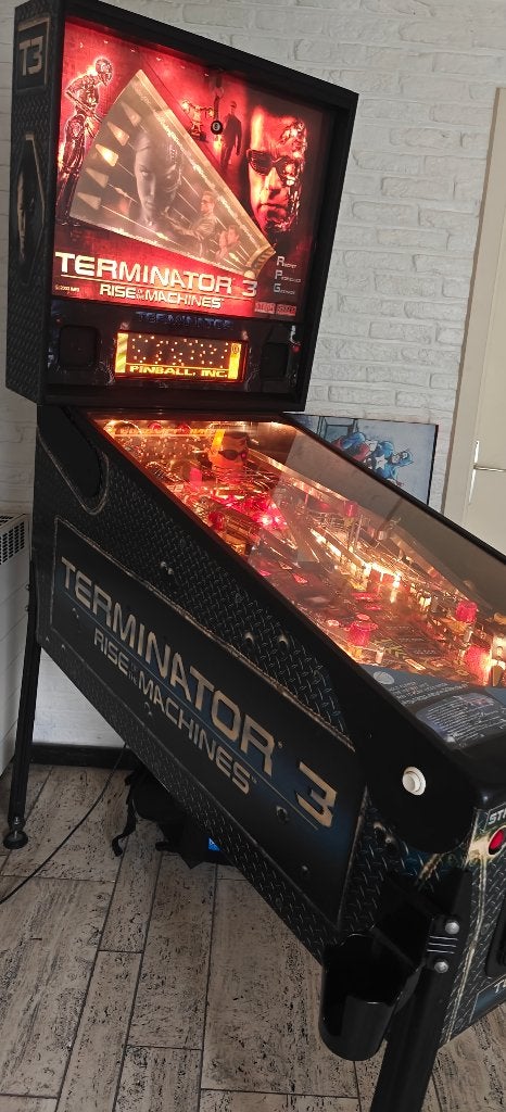 Stern T3 Terminator Pinball, Ophalen, Gebruikt, Stern, Dot-matrix