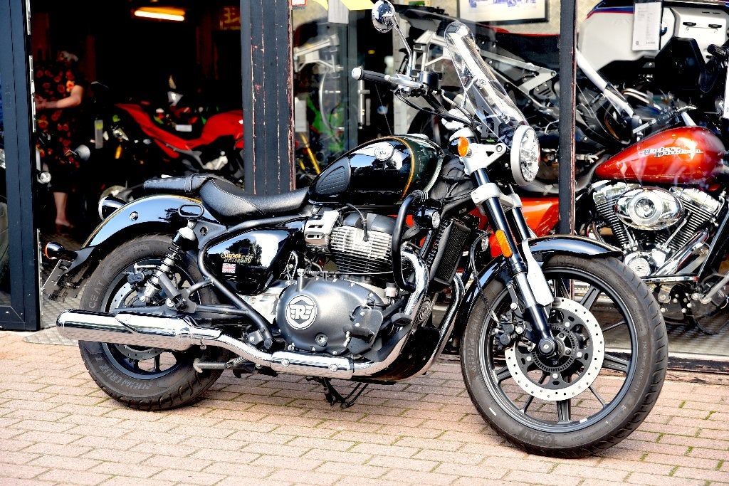 ROYAL ENFIELD 650 SUPER METEOR ***MOTOVERTE.BE***, Entreprise, Occasion, 2 cylindres, 650 cm³