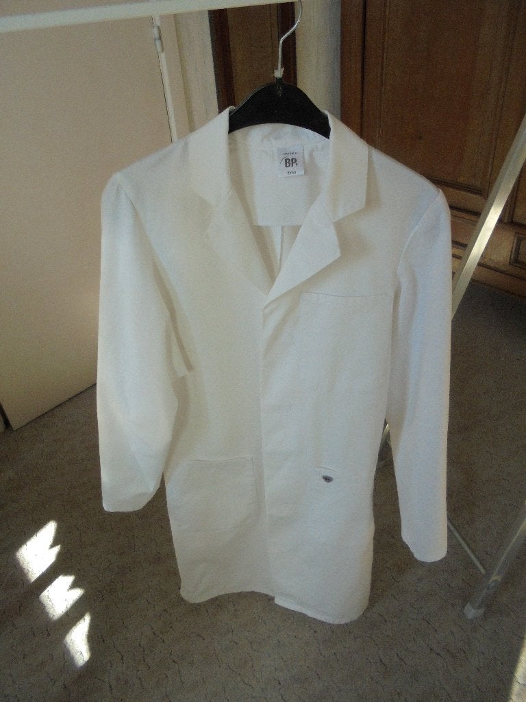 1 BLOUSE " type Laboratoire " 100% COTON - Taille S -M, Enlèvement, Neuf