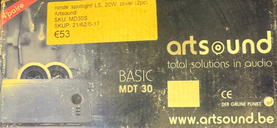 Haut parleur ArtSound, Enlèvement ou Envoi