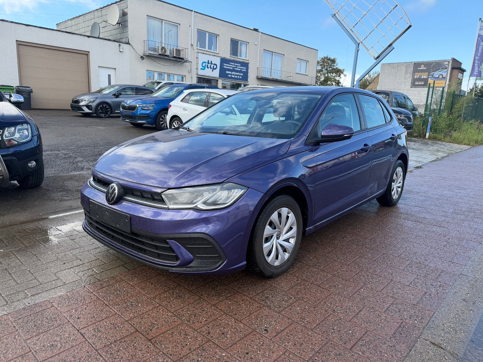 Volkswagen Polo 1.0 Benzine* 27.045Km* 2022* manueel, Auto's, Euro 6, Blauw, Bedrijf, 59 kW