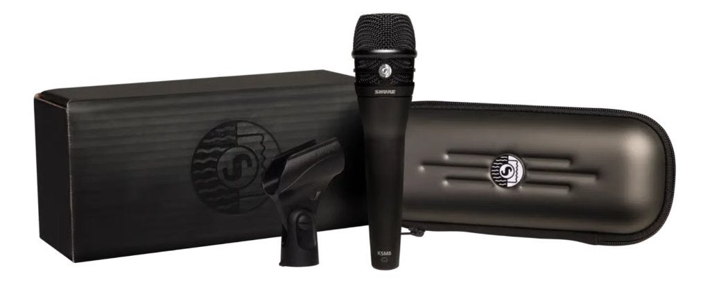 Nouveau microphone cardioïde dynamique Shure KSM8/B Dualdyne, Enlèvement ou Envoi, Neuf, Micro chant, Sans fil