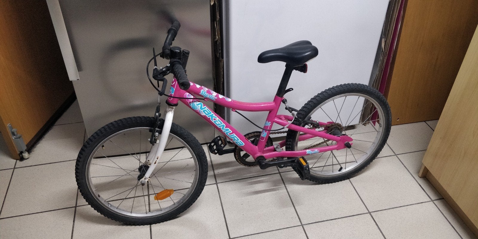 vélo enfant roue 20", Frein sur jante, Utilisé, Frein à main, Nakamura