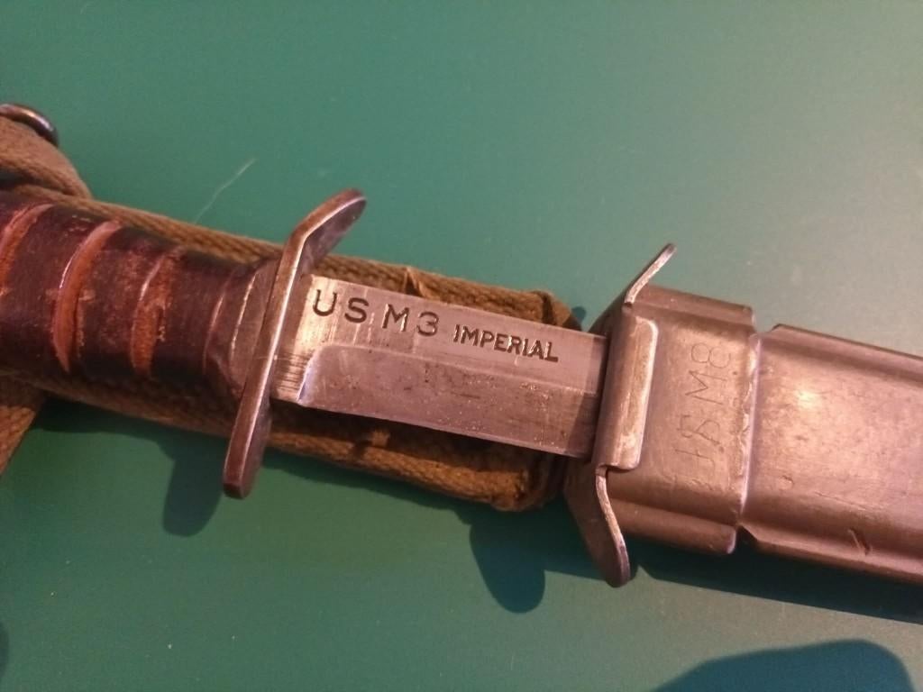 US M3 Imperial WW2, Collections, Enlèvement ou Envoi, Armée de terre, Couteau ou Poignard