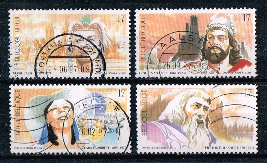 Postzegels uit Belgie - K 5811 - opera, Postzegels en Munten, Met stempel, Verzenden, Frankeerzegel, Gestempeld