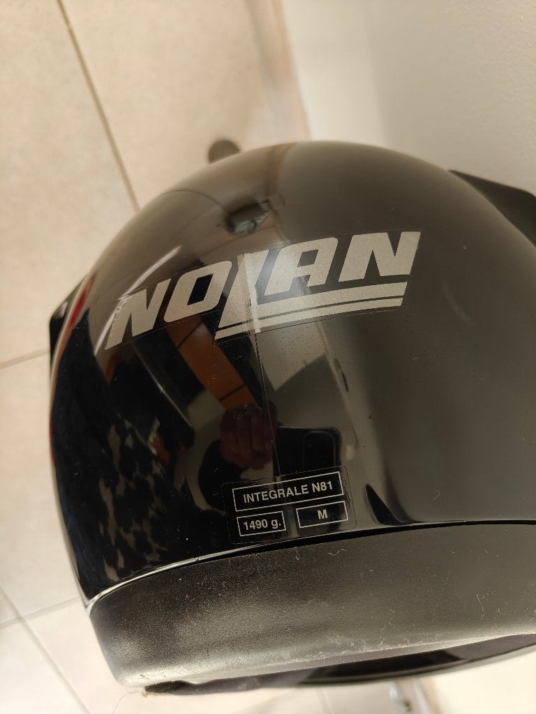 motorhelm, Ophalen of Verzenden, Zo goed als nieuw, Medium, Nolan