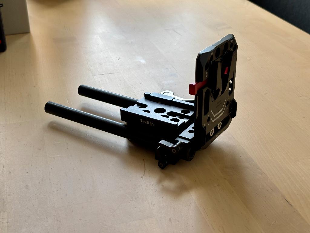 Smallrig Rods + baseplate + V mount, Ophalen