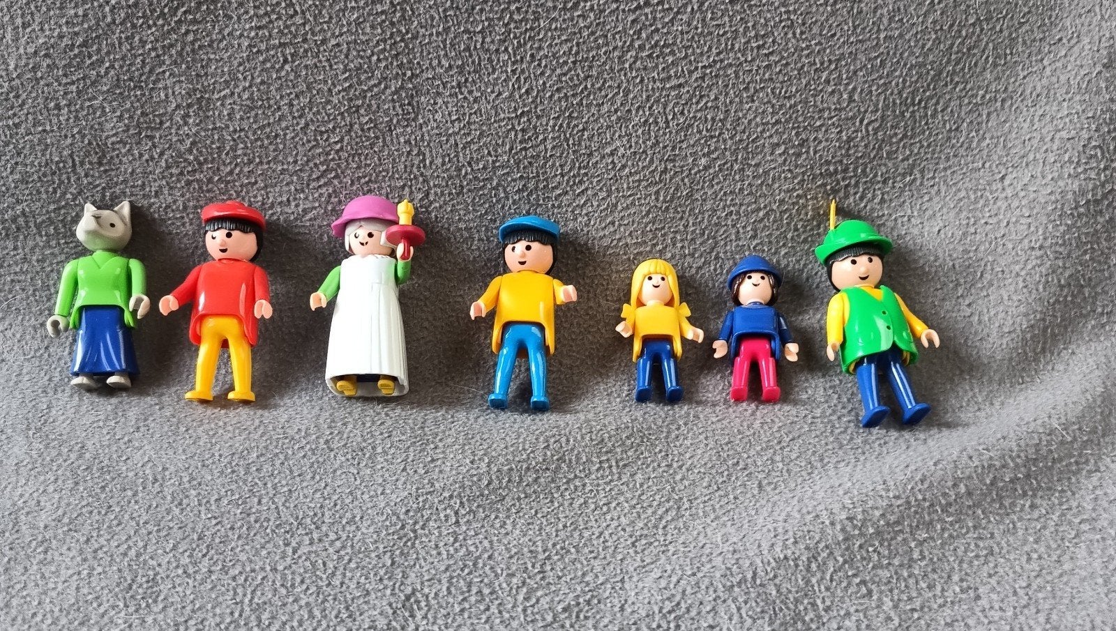 7 figuurtjes, Ophalen of Verzenden, Zo goed als nieuw
