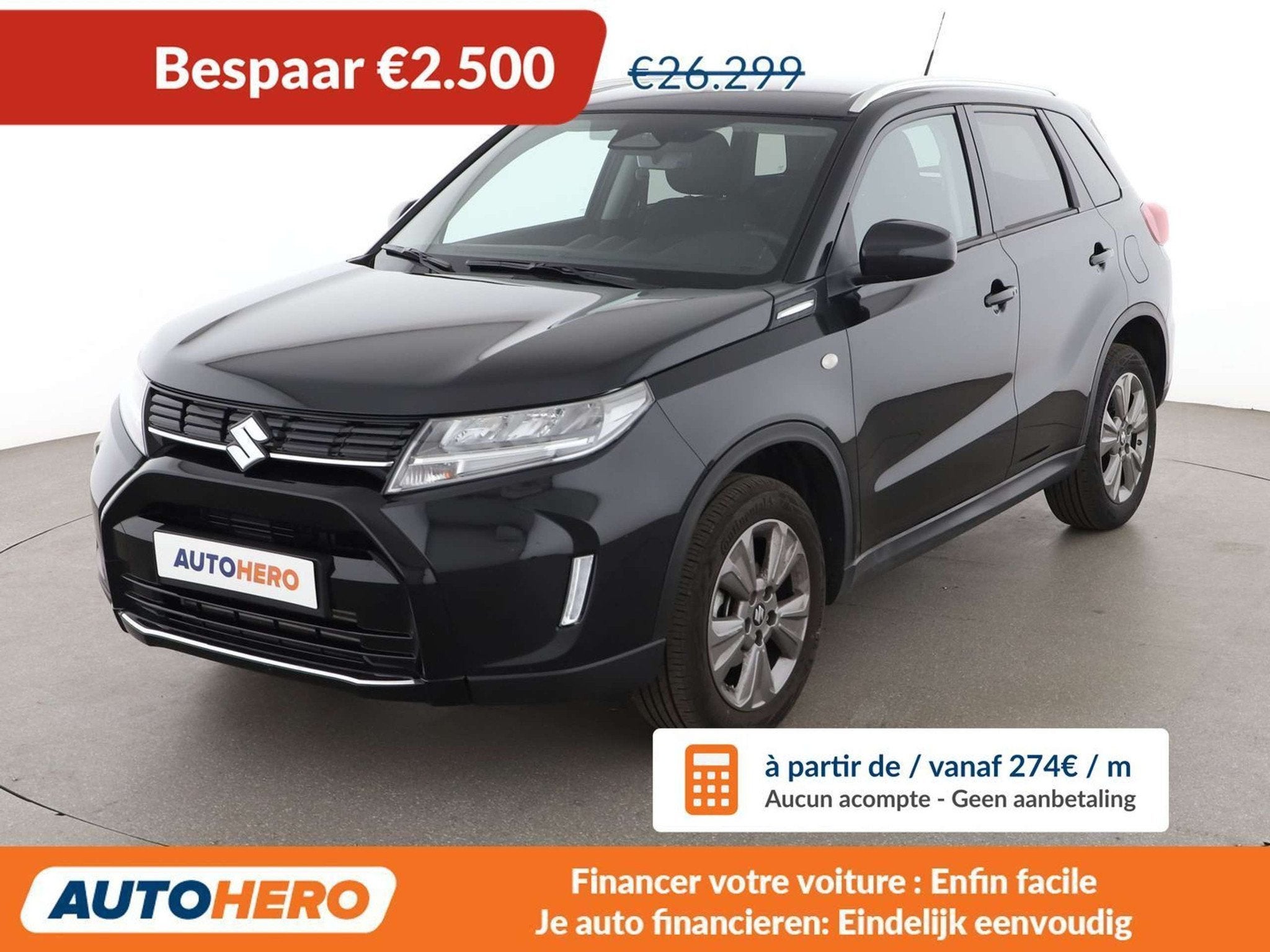 Suzuki Vitara 1.4 BoosterJet Mild-Hybrid Comfort 4x2, Autos, Achat, 129 g/km, 95 kW, Automatique