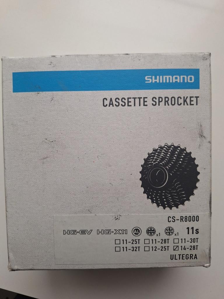 Shimano ultegra cassette(11 speed), Ophalen of Verzenden, Nieuw, Racefiets, Shimano