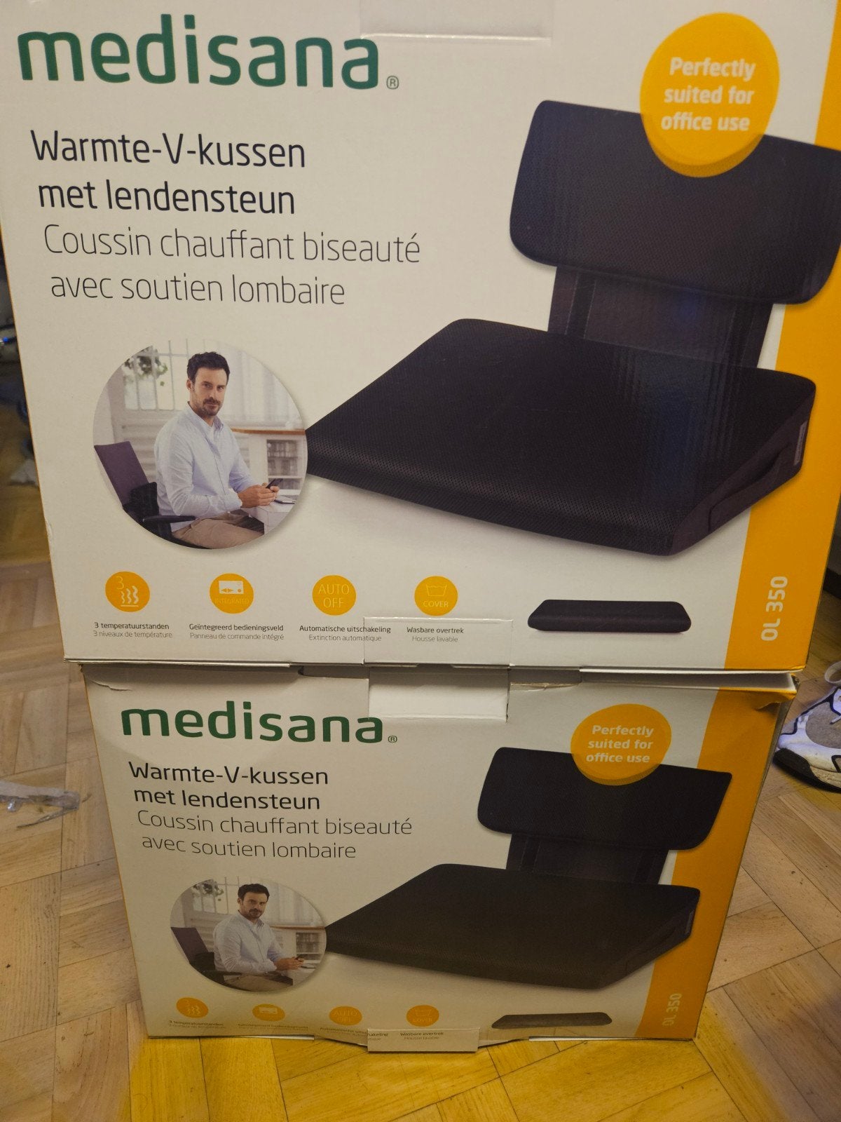 medisana warmtekussens 2 stuks nieuw, Ophalen