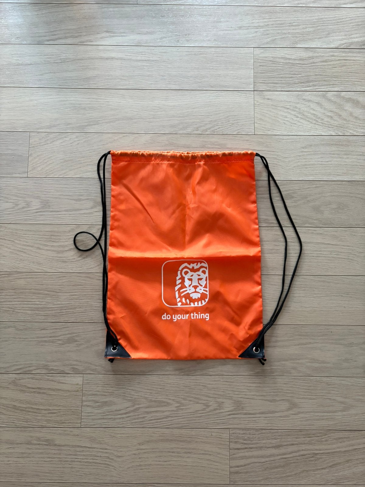 Oranje trekkoord turnzak / sporttas / zwemzak, Ophalen of Verzenden, Nieuw