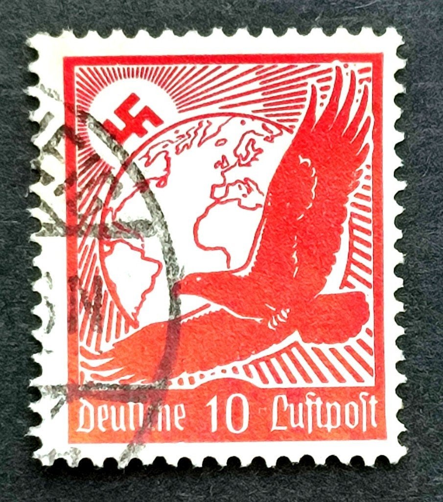 Deutsches Reich: "Deutsche Luftpost" 1934, Postzegels en Munten, Ophalen of Verzenden, Overige periodes, Gestempeld