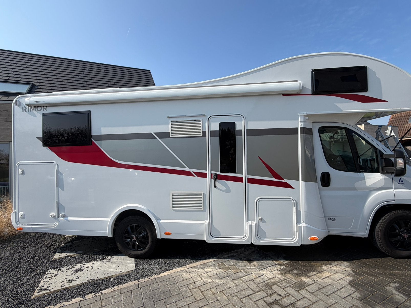 Mobilhome 1 jaar oud!!! 3800 km, Caravans en Kamperen, Alkoof, Fiat, Particulier, Tot en met 6