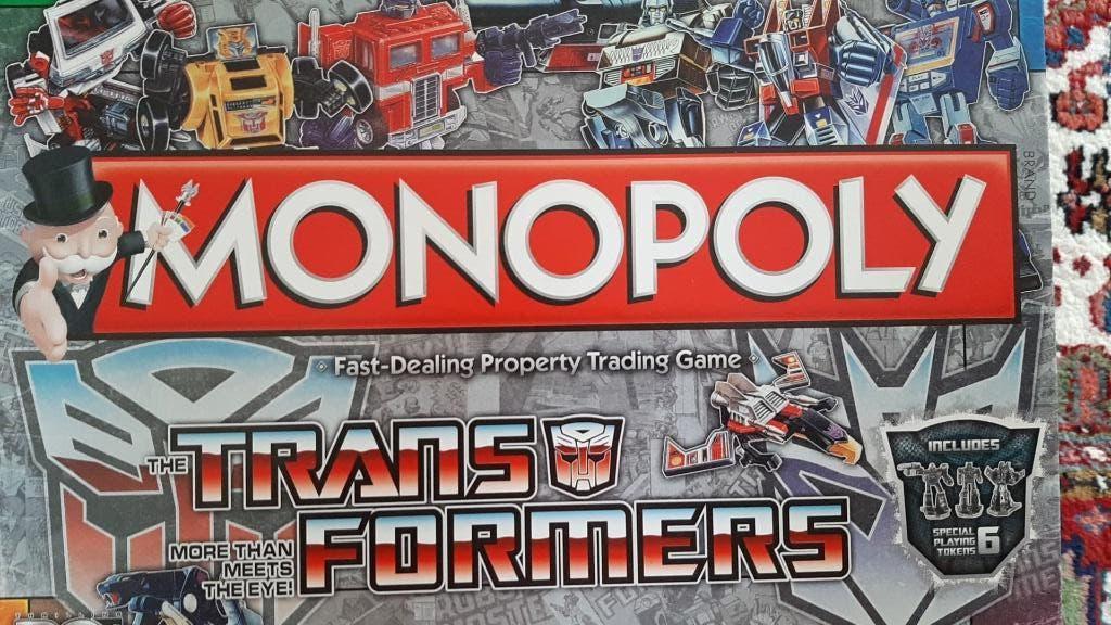 jeu de plateau limité Monopoly Transformers Monopoly, Trois ou quatre joueurs, Enlèvement ou Envoi, Neuf, Monopooly