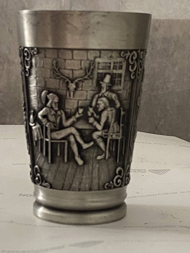 chope vintage en étain, Antiquités & Art, Antiquités | Étain, Enlèvement