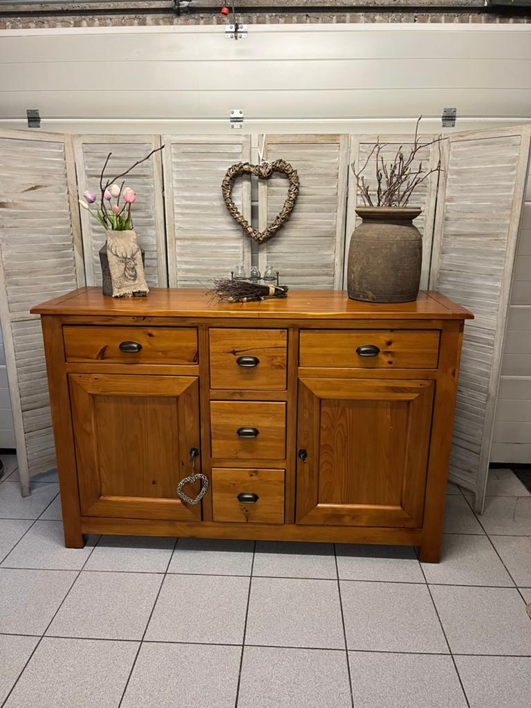 Prachtige landelijke dressoir, Huis en Inrichting, Kasten | Dressoirs, Zo goed als nieuw, Ophalen