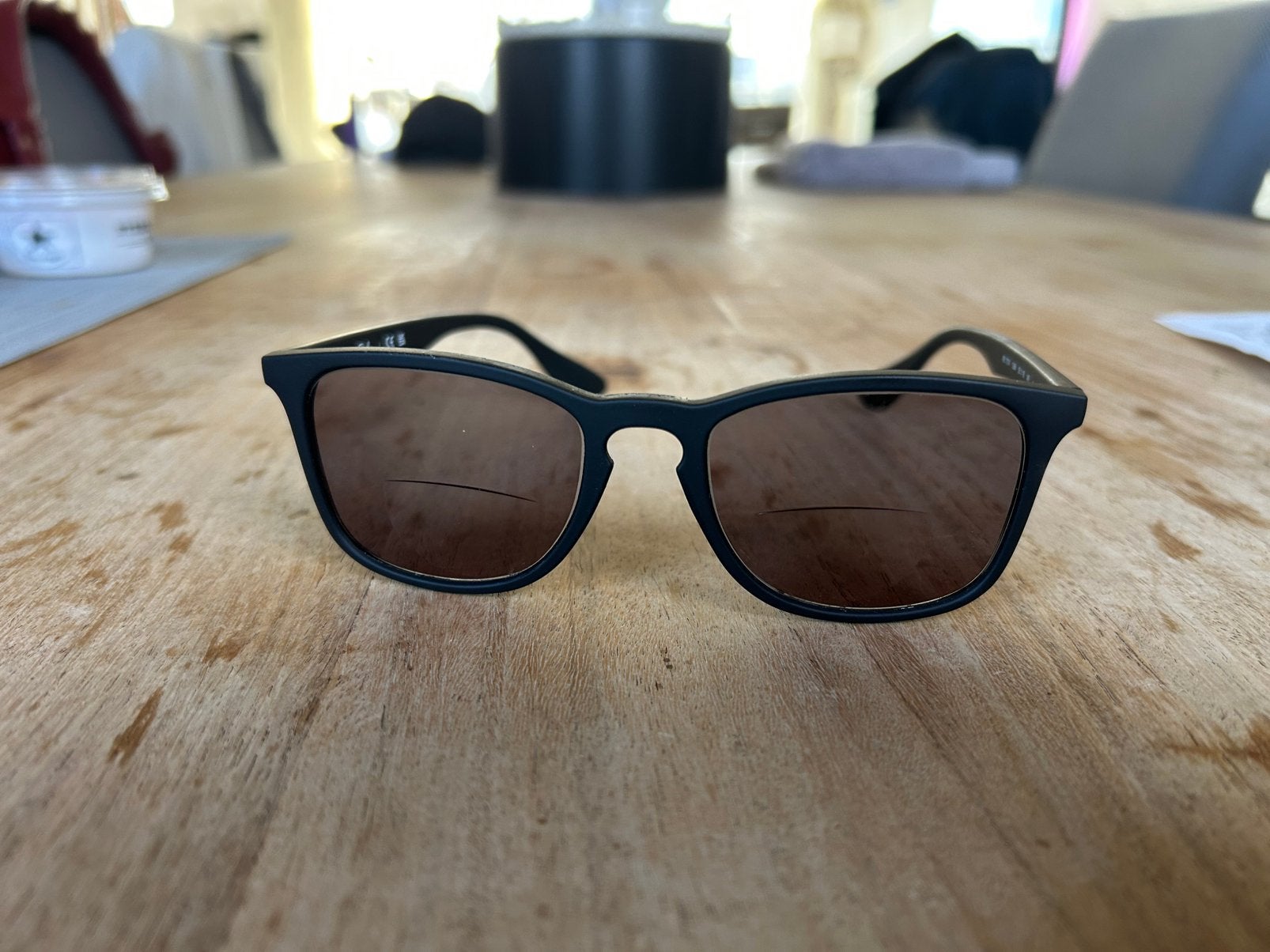Ray Ban bifocale zonnebril, Ophalen of Verzenden, Zo goed als nieuw, Zonnebril