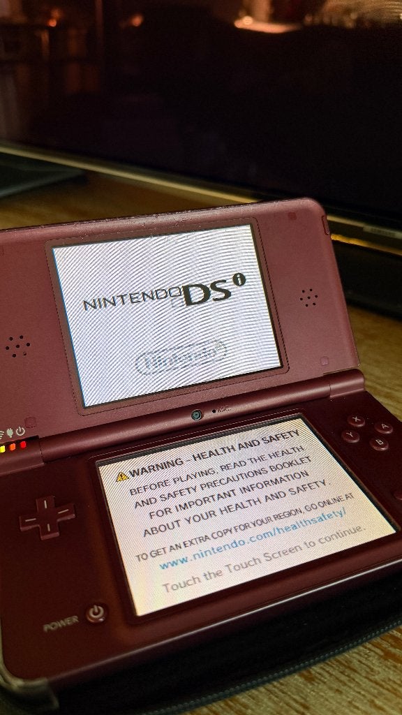Nintendo DSi XL wijnrood + lader en hoes, Games en Spelcomputers, Met games, Dsi XL, Gebruikt, Ophalen of Verzenden