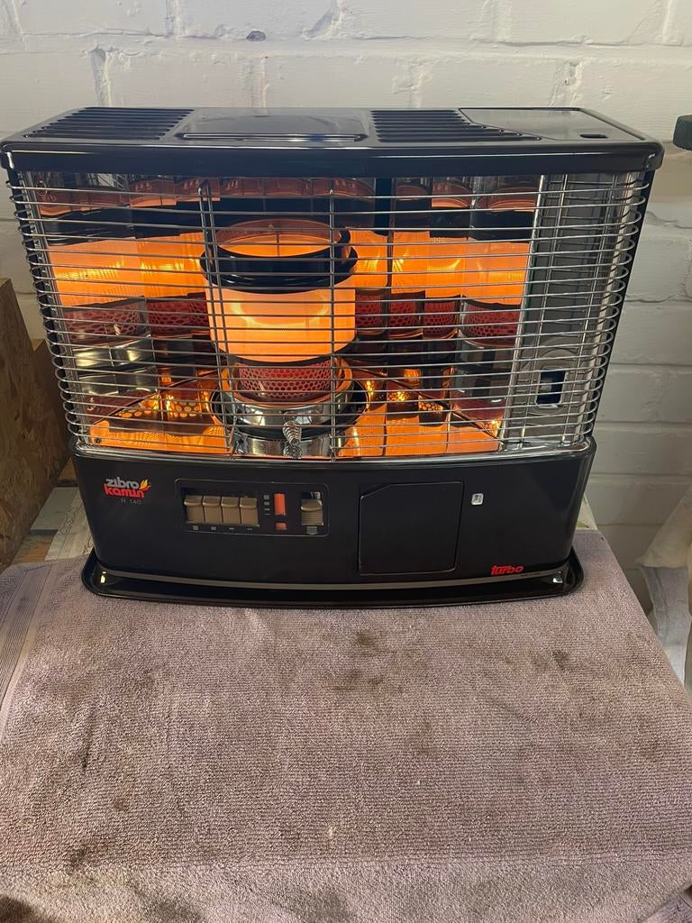 Zibro kamin r140, Huis en Inrichting, Kachels, Ophalen, Zo goed als nieuw, Petroleumkachel