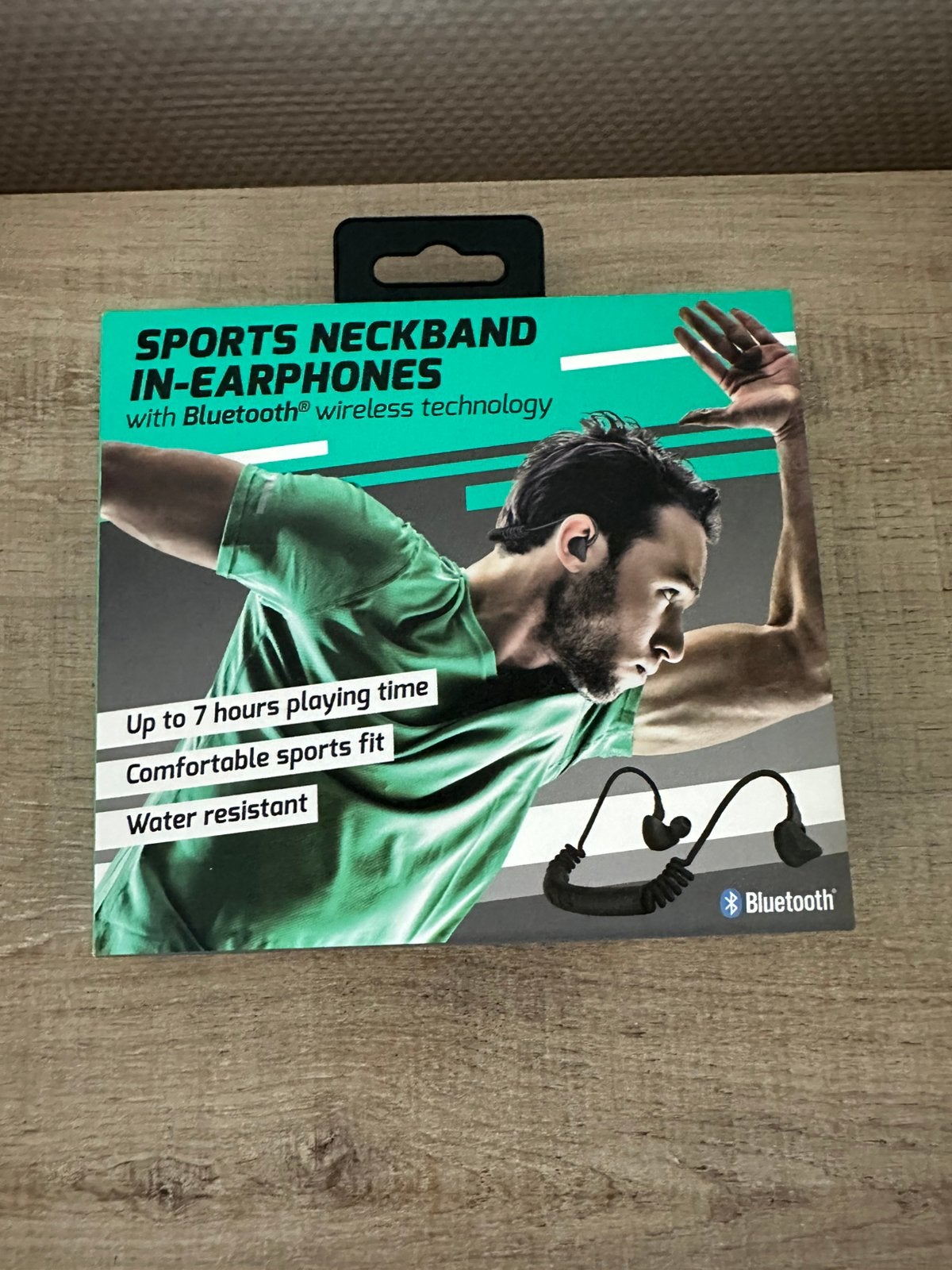 Sports neckband in-earphones, TV, Hi-fi & Vidéo, Casques audio, Enlèvement ou Envoi, Neuf, Intra-auriculaire, Bluetooth