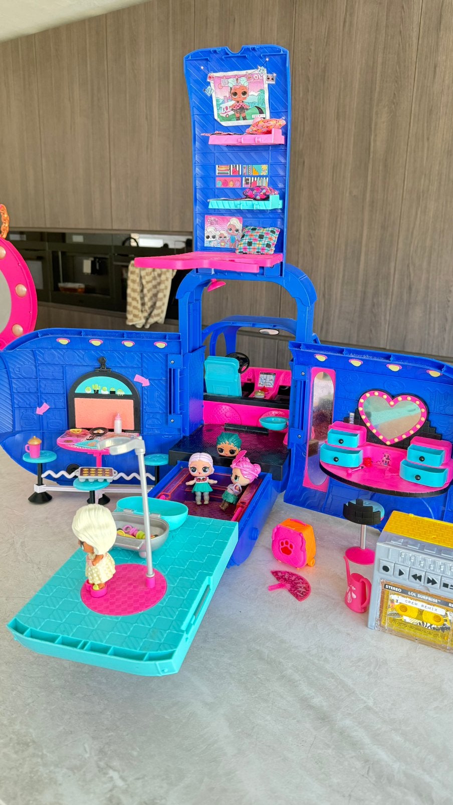 LOL surprise camper, Ophalen of Verzenden, Gebruikt, Poppenhuis