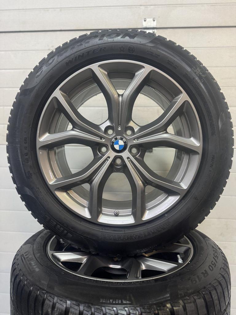 19” BMW X5 X6 G05 G06 45E 50E VELGEN WINTERBANDEN ORIG SET T, Auto-onderdelen, 19 inch, Gebruikt, -, 265 mm