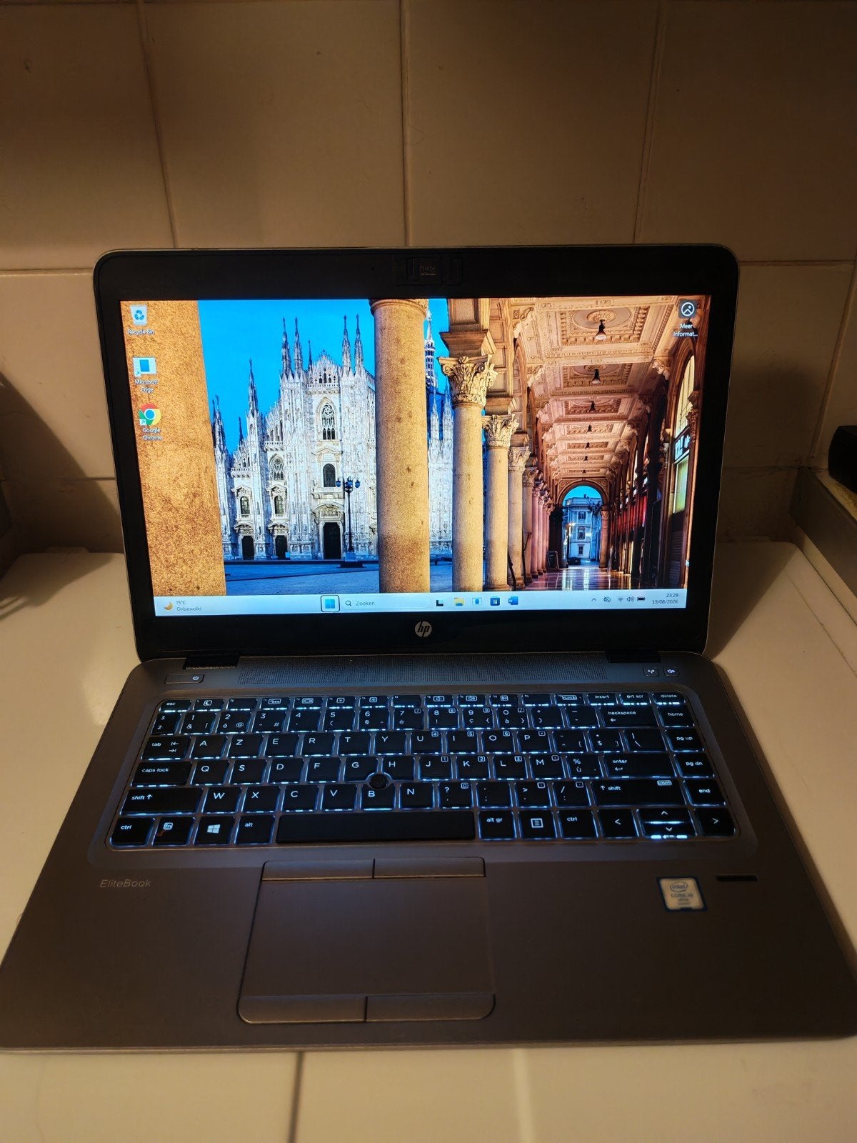 HP EliteBook 8,840 g3 avec station d'accueil, bon état, Enlèvement ou Envoi, 14 pouces, Hp elitebook, Comme neuf