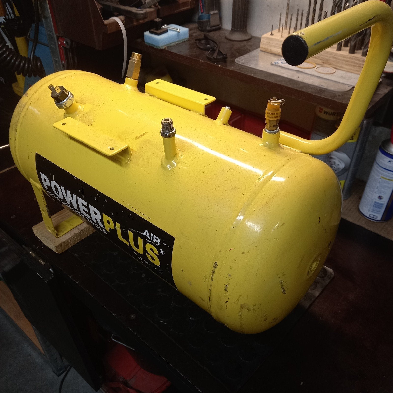 Drukvat compressor 25 liter, Hobby en Vrije tijd, Ophalen