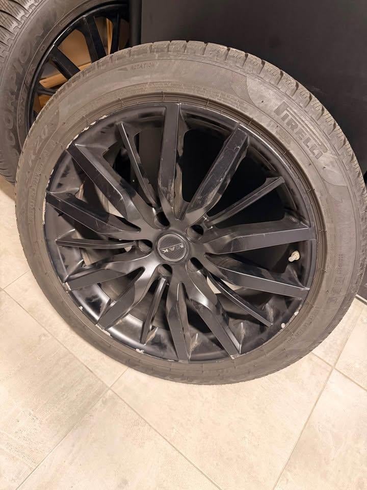 4 Jantes MAK 20" + Pirelli Scorpion Winter, Autos : Pièces & Accessoires, Pneus hiver, 255 mm, Véhicule de tourisme, Enlèvement