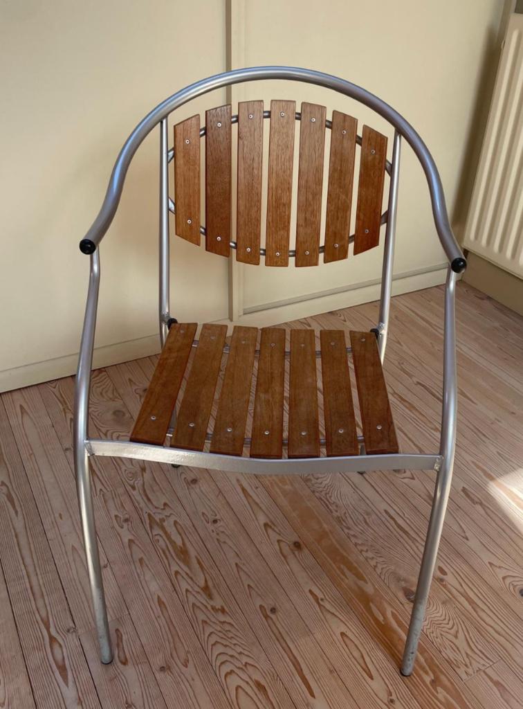stoelen, Ophalen, Gebruikt, Bruin, Vier