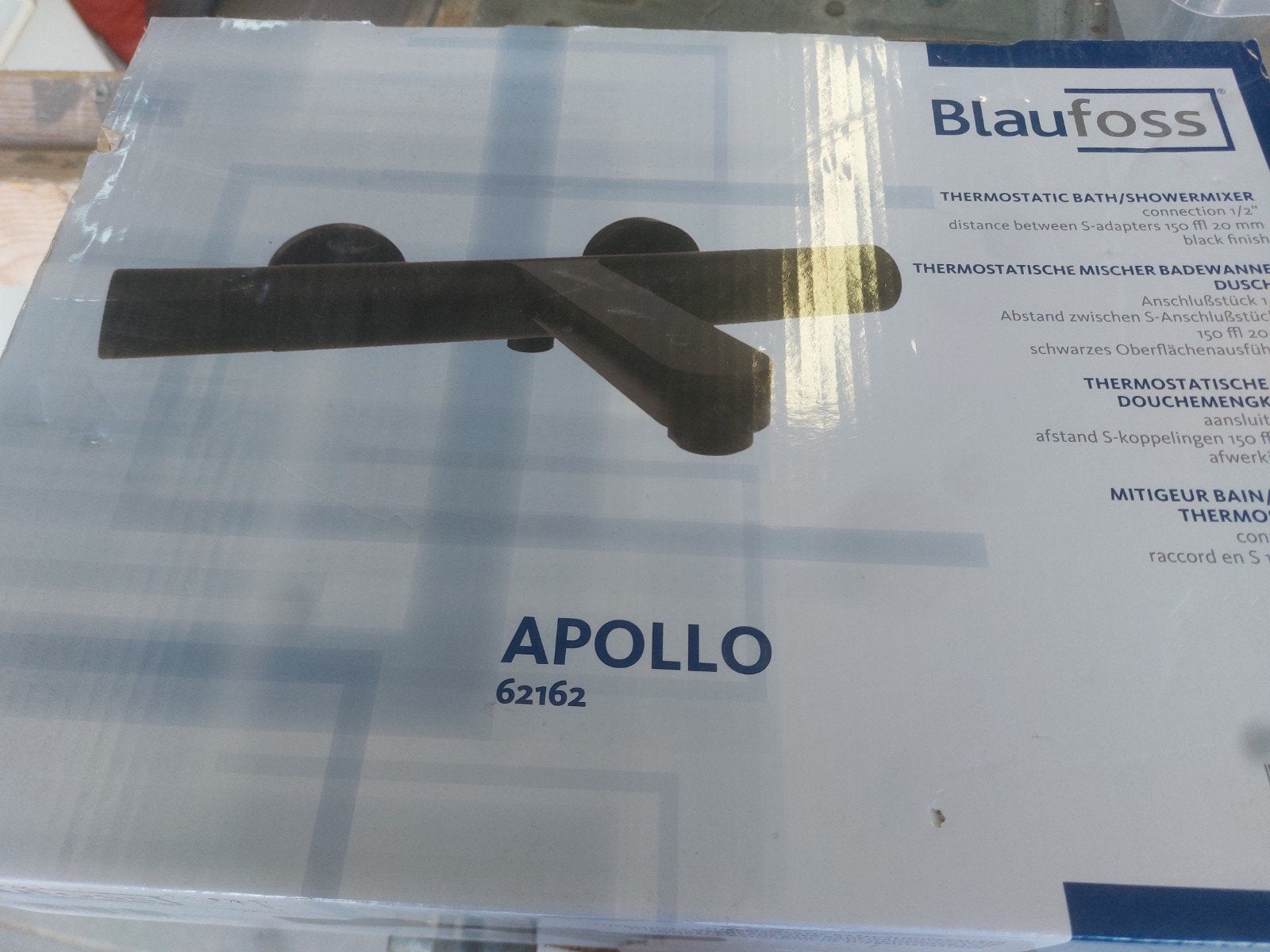 Badkraan blaufoss Apollo, Enlèvement