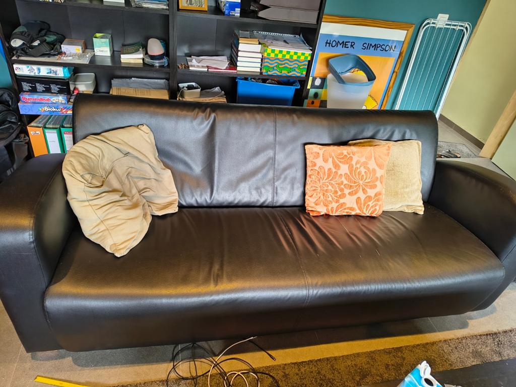 2 en 3 zit, Ophalen, Kunststof, Gebruikt, 150 tot 200 cm