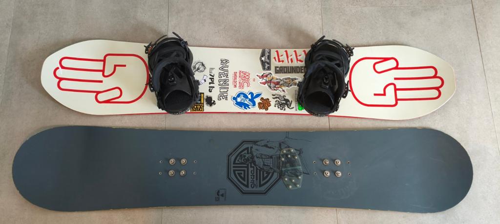 Bataleon magic carpet + union contact pro + F2 Glide wide, Enlèvement, Utilisé, Fixations