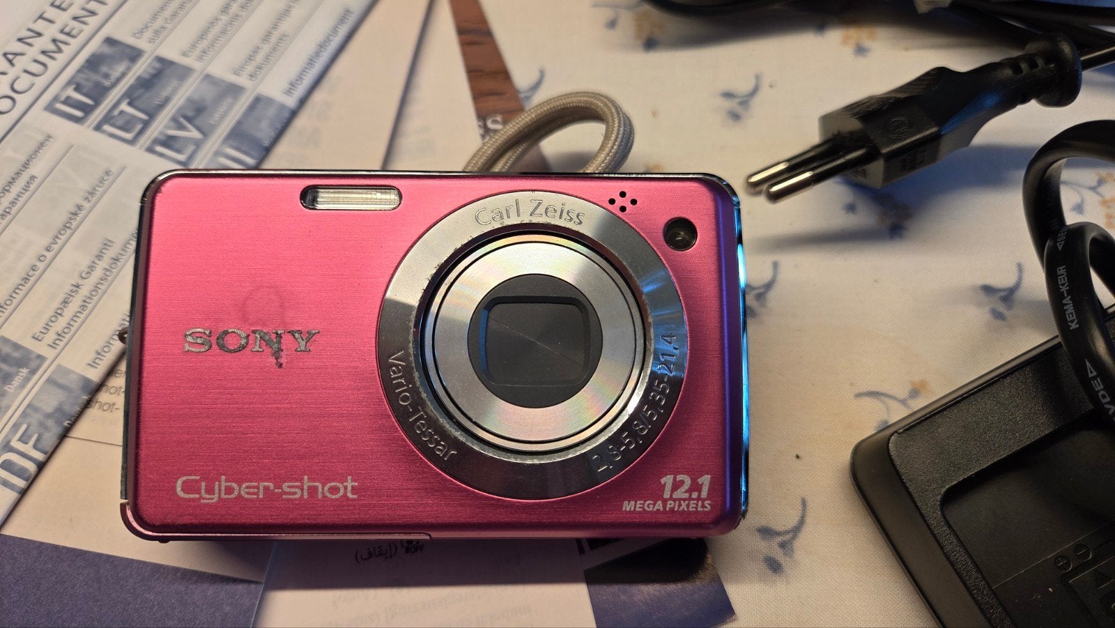 Sony Cyber-shot W, Ingebouwde flitser, Gebruikt, 12 megapixels, Ophalen of Verzenden