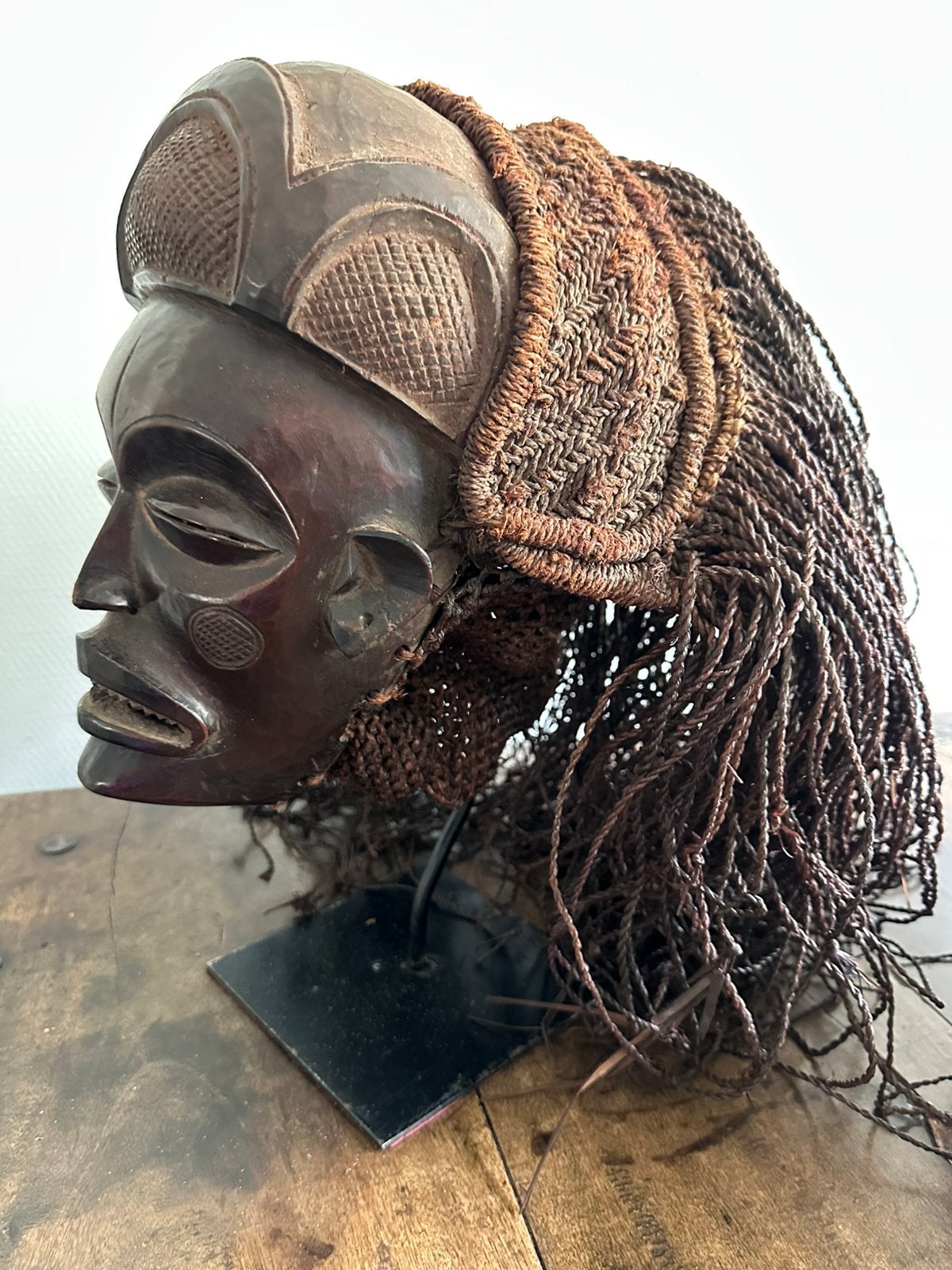 Exclusieve Chokwe Mwana Pwo Angola Privé collectie  Matadi, Antiek en Kunst, Afrika, Verzenden, Beeld