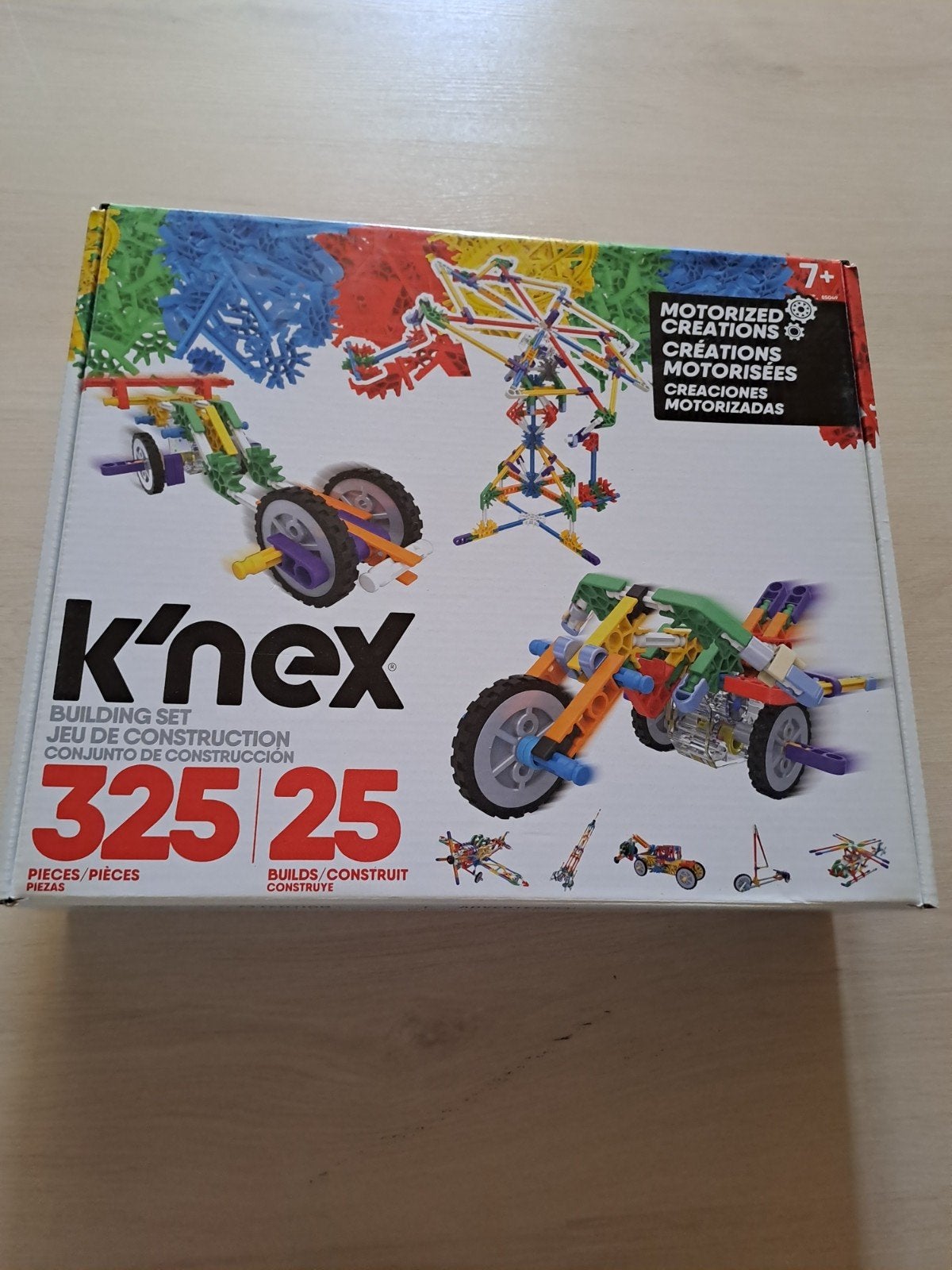 k'nex, Ophalen
