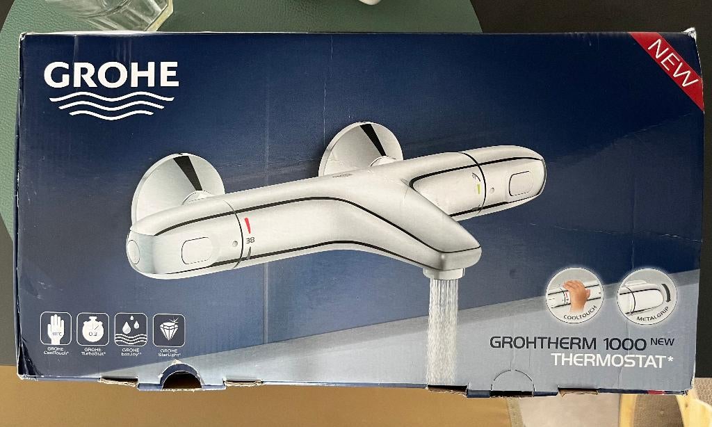 Mitigeur thermostatique GROHE, Bricolage & Construction, Enlèvement, Douche