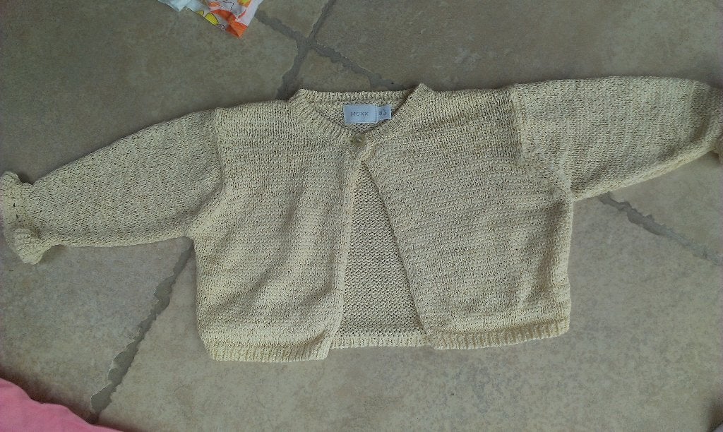 Merk Mexx: gilet mt 80, Kinderen en Baby's, Babykleding | Maat 80, Mexx, Ophalen of Verzenden, Zo goed als nieuw, Truitje of Vestje
