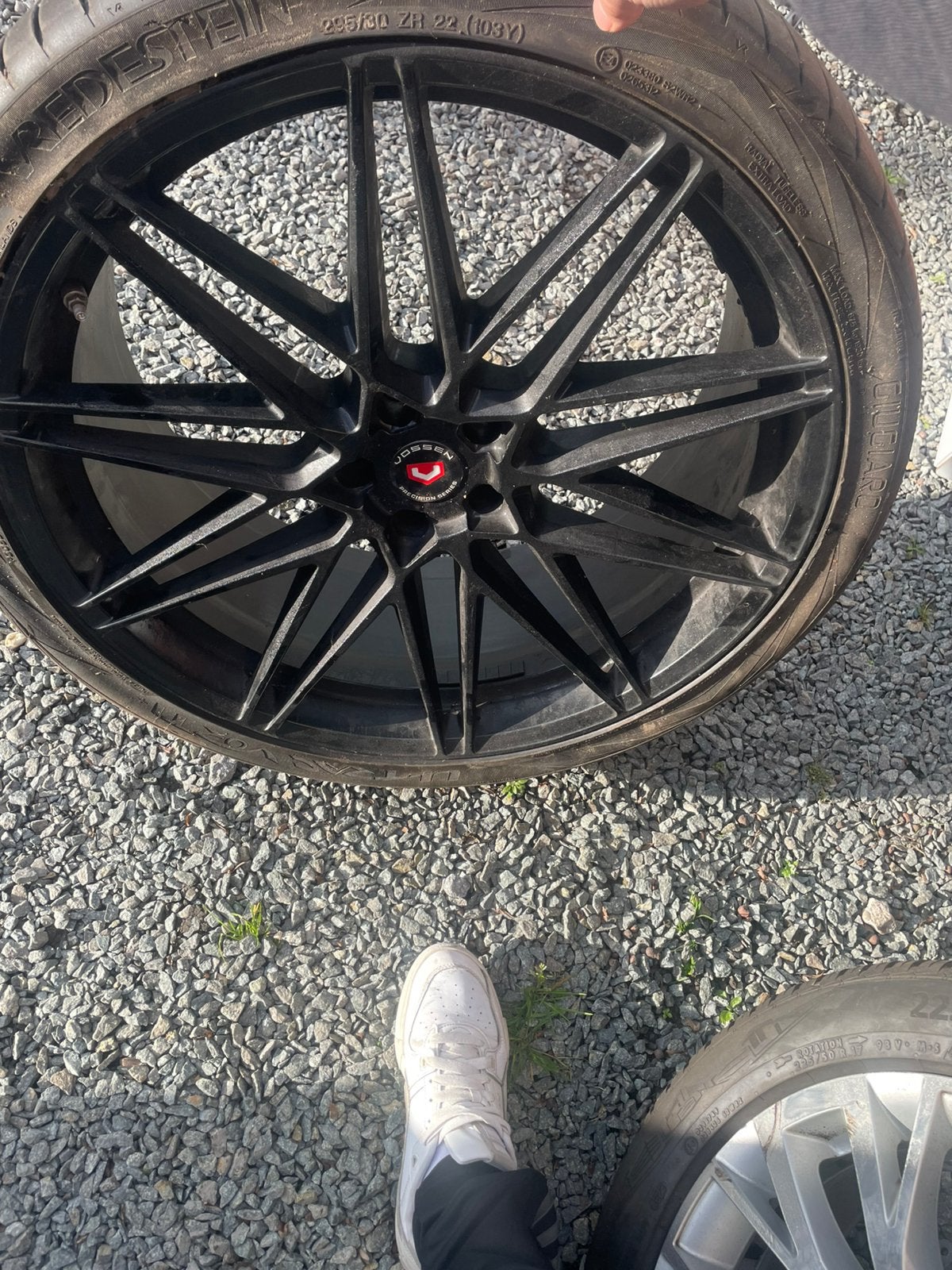 Velgen 22 inch vor audi q7  een velg moe  gelast woorden, Autos : Pièces & Accessoires, Pneus & Jantes, Enlèvement, Jante(s)