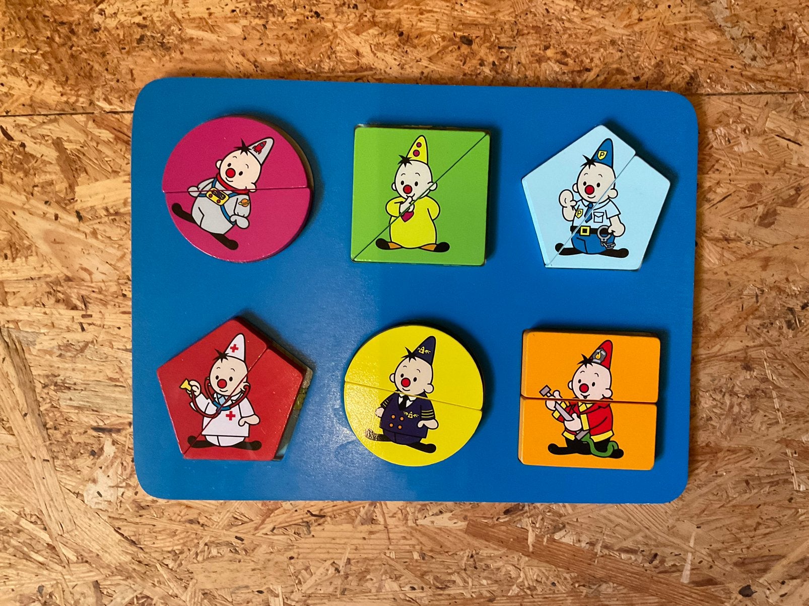 Houten puzzel bumba, Gebruikt, Ophalen of Verzenden, Van hout, Minder dan 10 stukjes