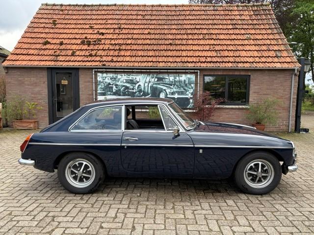MGB GT 1970, Automatic, Auto's, MG, Particulier, B, Benzine, Coupé, 3 deurs, Automaat, Blauw, Zwart, Kunstmatig leder, Achterwielaandrijving