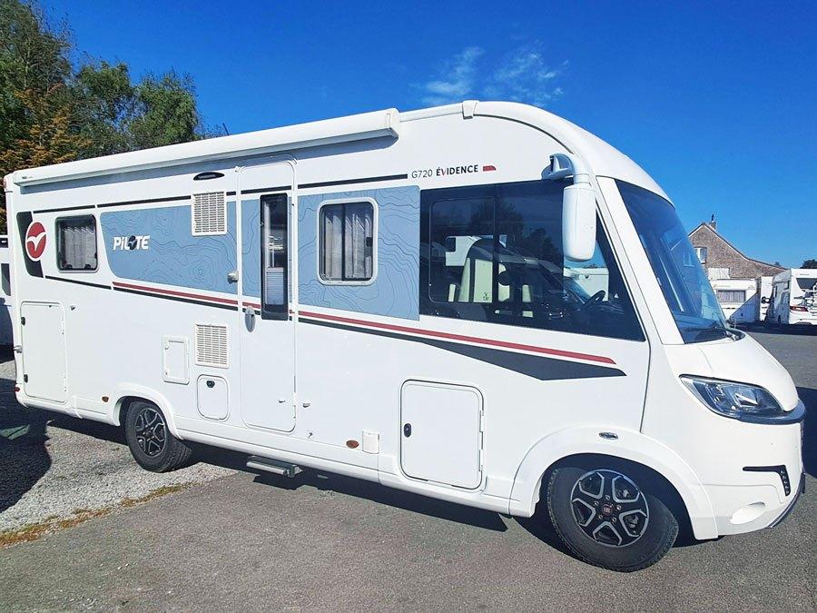 Pilote G720GC, Caravans en Kamperen, Mobilhomes, Bedrijf, tot en met 4, Integraal, Pilote, Fiat, 7 tot 8 meter, Diesel, Automaat
