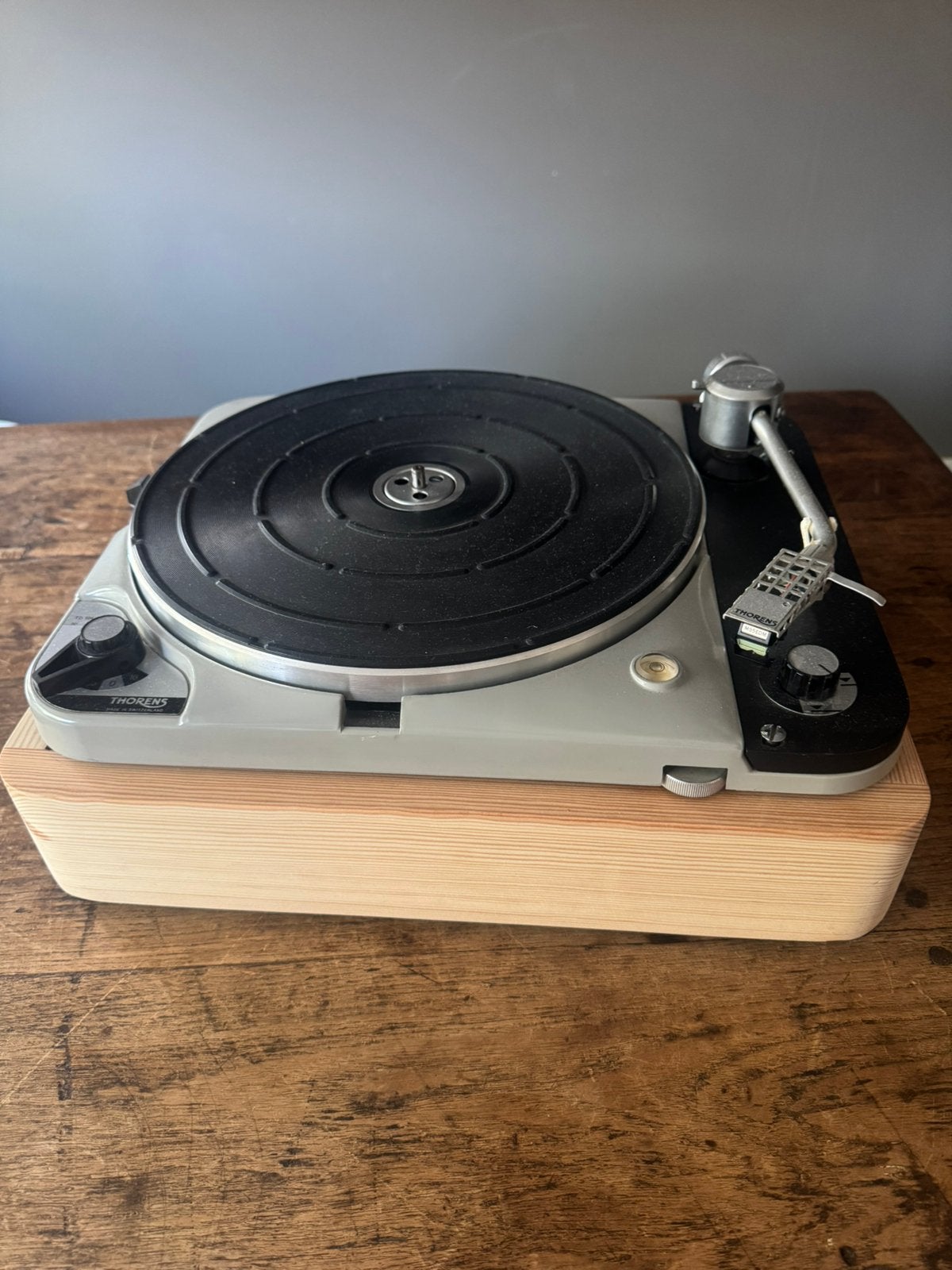 Thorens TD 124 MKII, Audio, Tv en Foto, Ophalen, Zo goed als nieuw, Thorens