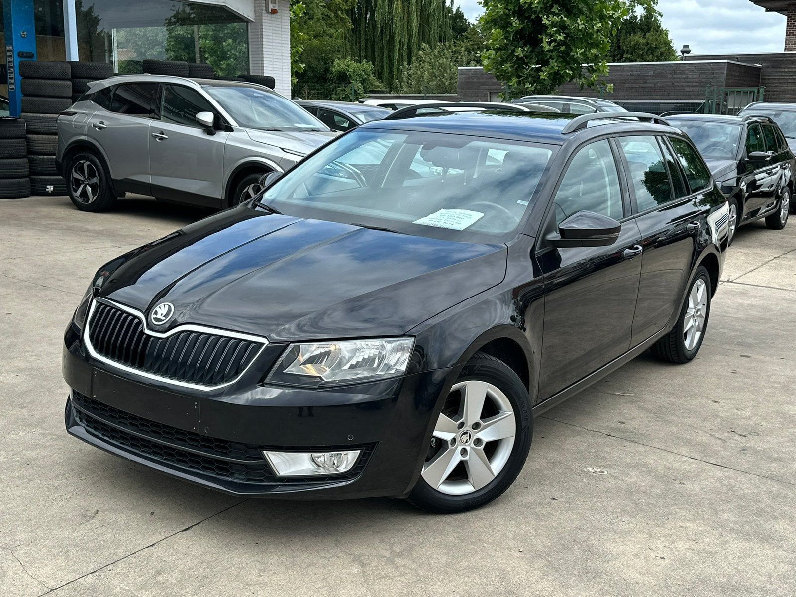 Skoda Octavia diesel euro 6b, Stof, Euro 6, 4 cilinders, Zwart
