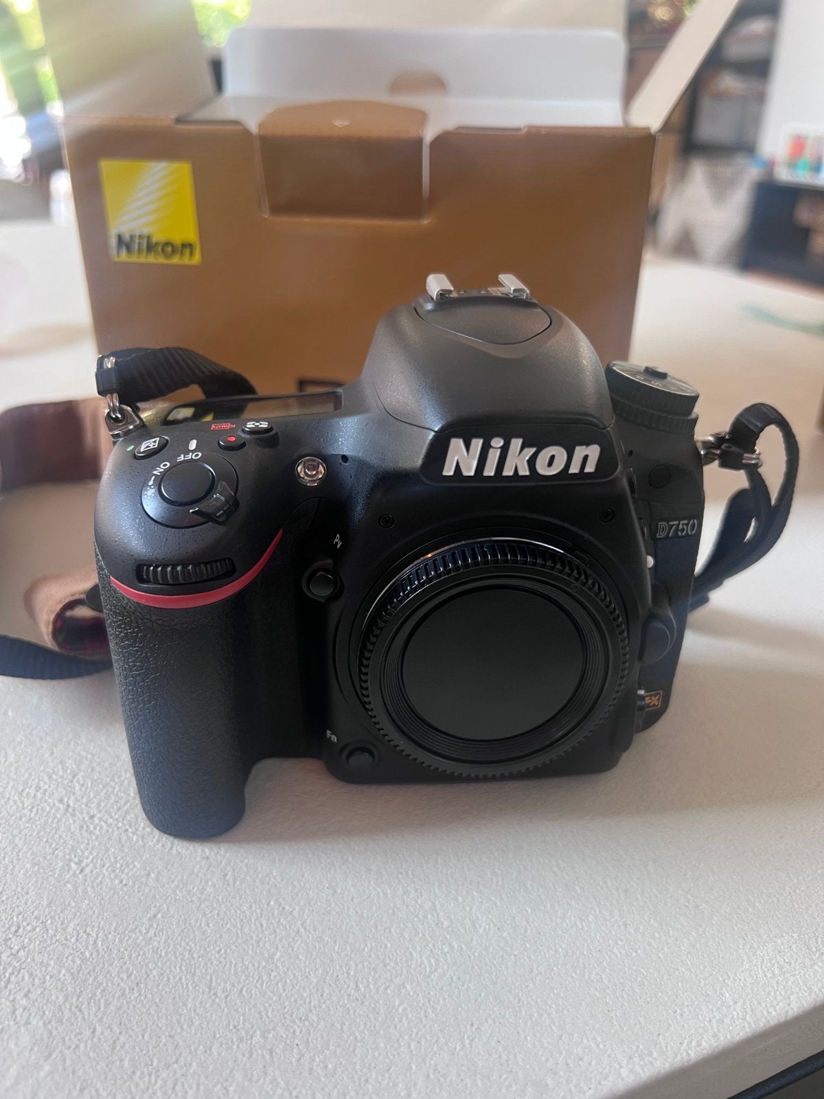 Nikon d750, TV, Hi-fi & Vidéo, Appareils photo numériques, Enlèvement, Comme neuf, Nikon