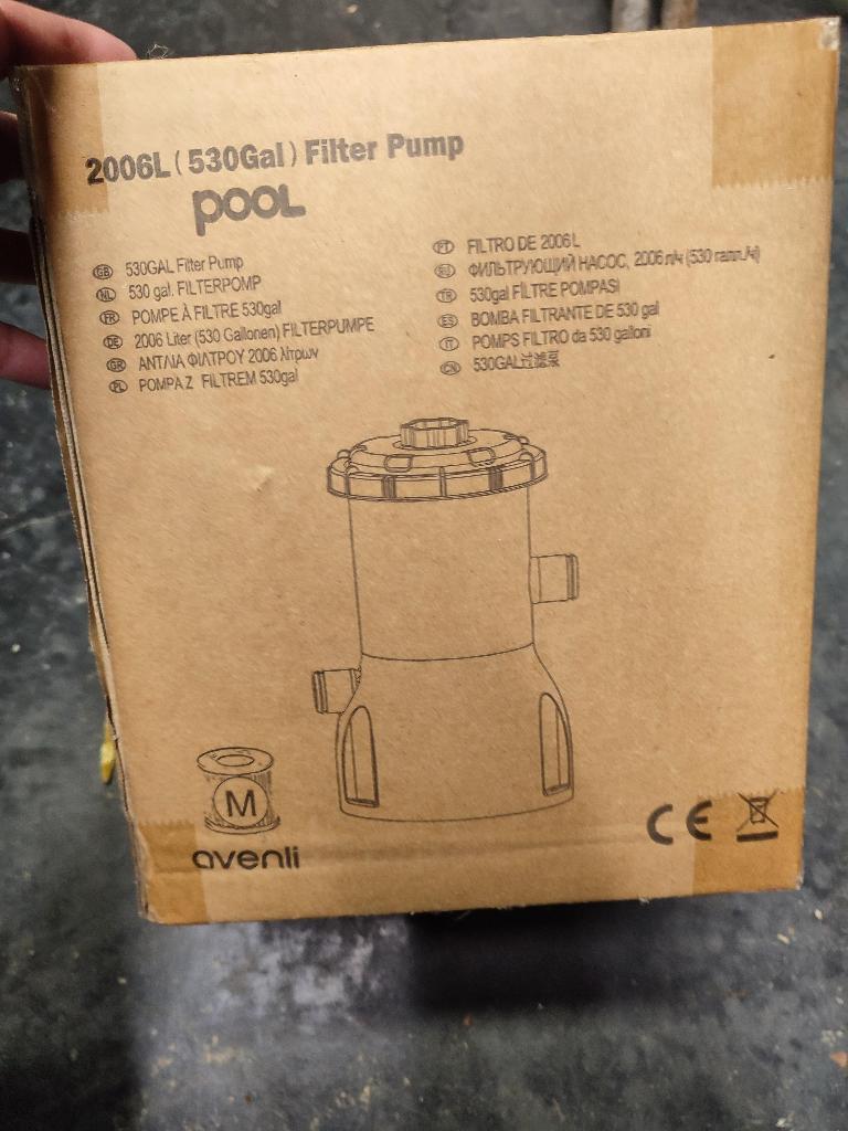 Zwembad filterpomp, Ophalen, Nieuw, Zwembadpomp